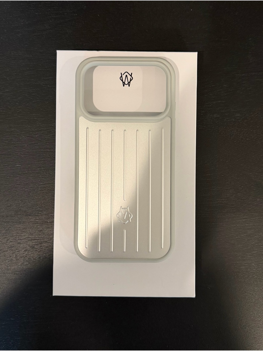 Silver MagSafe-Compatible iPhone 17 Pro Case